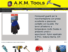Tablet Screenshot of akmtools.com